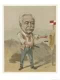 Ferdinand De Lesseps French Diplomat and Engineer Responsible for the Suez Canal Giclee-trykk av Amand Brussels Ferdinand De Lesseps French Diplomat and Engineer Responsible for the Suez Canal Giclee-trykk av Amand Brussels