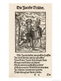 Two Pilgrims Giclee Print by Jos Amman