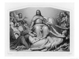 Jesus of Nazareth Depicted as Christ the Consolator Giclee Print by Sydenham Teast Edwards