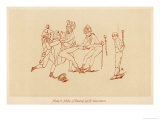 Modern Mode of Beating up for Volunteers Giclee Print by Ashton 