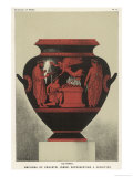 An Amphora of Cervetri Representing a Sacrifice Reproduction procédé giclée par Fraillery 