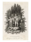 Cyparissus Kills a Stag and Then Starts to Turn into a Cypress Tree Giclee Print by Burney 