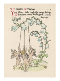 Bell Flower Giclee Print by Walter Crane
