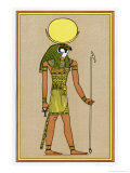 Moon-God of Thebes Worshipped in Various Forms Giclee-trykk av E.a. Wallis Budge