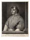 Pope Clemens VII reproduction procédé giclée par Edelinck 