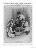 Good Luck Will Come to the One Whose Candles Burns the Longest Reproduction procédé giclée par Amedee Forestier