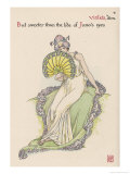 Violet Personified Giclee Print by Walter Crane
