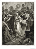 Zenobia Queen of Palmyra Giclee-trykk av Maynard Brown Zenobia Queen of Palmyra Giclee-trykk av Maynard Brown
