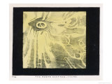 The Moon's Surface Showing Tycho reproduction procédé giclée par Charles F. Bunt