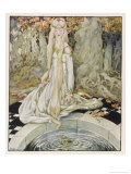 Frog Prince Lámina giclée por Anne Anderson Frog Prince Lámina giclée por Anne Anderson