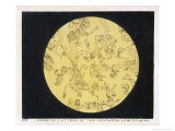 Constellations of the Southern Hemisphere reproduction procédé giclée par Charles F. Bunt