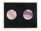 Two Views of Mars reproduction procédé giclée par Charles F. Bunt