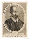 Torquato Tasso Italian Writer Giclee Print by Nicolas de Larmessin