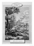 Jacob's Dream of a Ladder to Heaven Giclee Print by Barlow Jacob's Dream of a Ladder to Heaven Giclee Print by Barlow