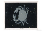 The Constellation of Cancer the Crab Giclee-trykk av Charles F. Bunt The Constellation of Cancer the Crab Giclee-trykk av Charles F. Bunt