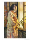 Blanche Bates in the Stage Play Madam Butterfly by Long and Belasco on Which the Opera is Based Giclee Print by Sigismond De Ivanowski