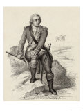 Louis-Antoine De Bougainville French Naval Navigator Geographer, Giclee Print