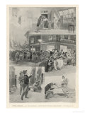 La Boheme Assorted Scenes from the First Paris Performance Giclee Print by G. Amato