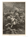 The Huns Invade Europe and Gradually Fight Their Way Westwards from About 376 Till They are Halted Giclee Print by Alphonse De Neuville