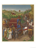Shalmaneser in Triumph Giclee Print by Jean Fouquet