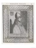 Pope Urbanus III reproduction procédé giclée par Cavallieri 
