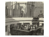 His Ashes are Brought to Paris and are Taken to Les Invalides Giclee Print by Olivia Celest Blanchard