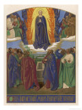 Mary Goes to Heaven Giclee Print by Jean Fouquet
