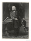 John Quincy Adams U.S. President 1825-1829 reproduction procédé giclée par Alonzo Chappel