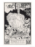 Chinese Wood-Cutters Disturb the Spirit of the Trees Lámina giclée por H.m. Brock