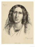 George Eliot Giclee Print by F.w. Burton