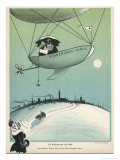 Pair of Newly-Weds Setting off for Their Honeymoon Lámina giclée por Paul Fischer