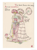 Carnations Personified Giclee Print by Walter Crane