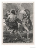 Achilles and Aeneas Giclee Print by W.h. Worthington