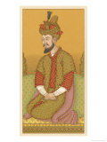 Humayan Mughal Emperor from 1530 But Spent Most of His Rule in Exile Giclee Print by Chataignon 