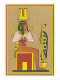 Ptah-Seker-Ausar the Three- In-One Memphis God of Creation and Resurrection reproduction procédé giclée par E.a. Wallis Budge