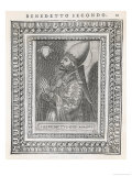 Pope Benedictus II Pope and Saint Giclee Print by Cavallieri 