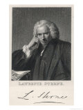 Laurence Sterne the Novelist and Clergyman Lámina giclée por Henry Adlard
