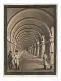 Brunel's Thames Tunnel at Rotherhithe Giclee Print by Robert Cruickshank
