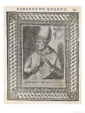 Pope Benedictus IV reproduction procédé giclée par Cavallieri 