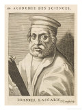 Andreas Janos Lascaris Greek Scholar Giclee Print by Nicolas de Larmessin