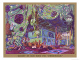 Scheherazade Set Design by Leon Bakst Giclee Print by Leon Bakst