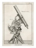 Nairn's Equatorial Telescope Reproduction procédé giclée par Benard 