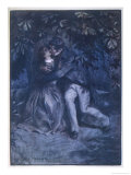 Mr. Rochester Declares His Love for Jane Giclee-trykk av C.e. Brock