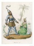 Pope Benedictus VIII Giclee-trykk av Bourdet Pope Benedictus VIII Giclee-trykk av Bourdet