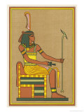 Shu, The God of Sunlight and Air Giclee Print by E.a. Wallis Budge