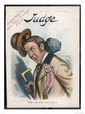 Perceptive Comment on the Effect of Most Strike Action, The Public Get It in the Neck Giclee Print by Flohri 