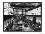 Krupp's Factory in Essen: Machine Shop Iv Giclee Print by Robert Engels