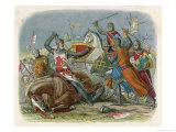 Simon De Montfort is Killed at the Battle of Evesham Giclee Print by James Doyle