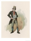 Oliver Twist: Bill Sykes Lámina giclée por Joseph Clayton Clarke