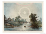 Seen with a Halo, an Extensive Luminous Ring Most Commonly Seen About the Moon Giclee-trykk av Charles F. Bunt Seen with a Halo, an Extensive Luminous Ring Most Commonly Seen About the Moon Giclee-trykk av Charles F. Bunt